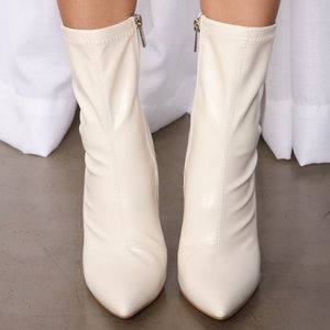 White booties brand new with box. Size 11